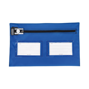 Bank Note Money Bag Button Blue MF3